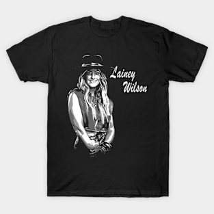 lainly wilson black and white style T-Shirt